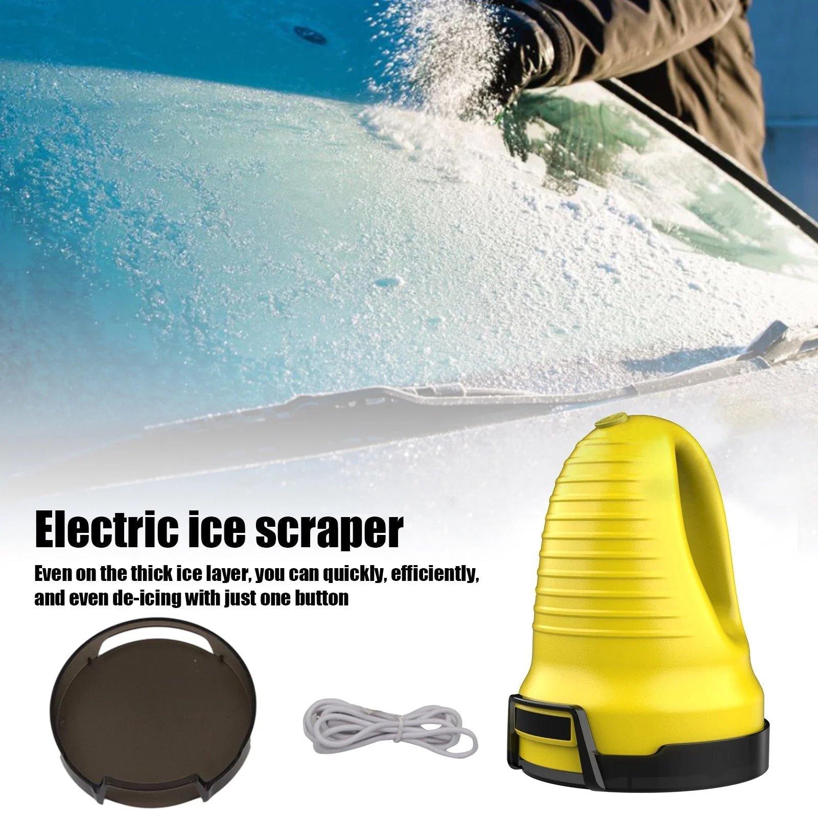 Winter Electric Quick Car Ice Scraper - Image 2