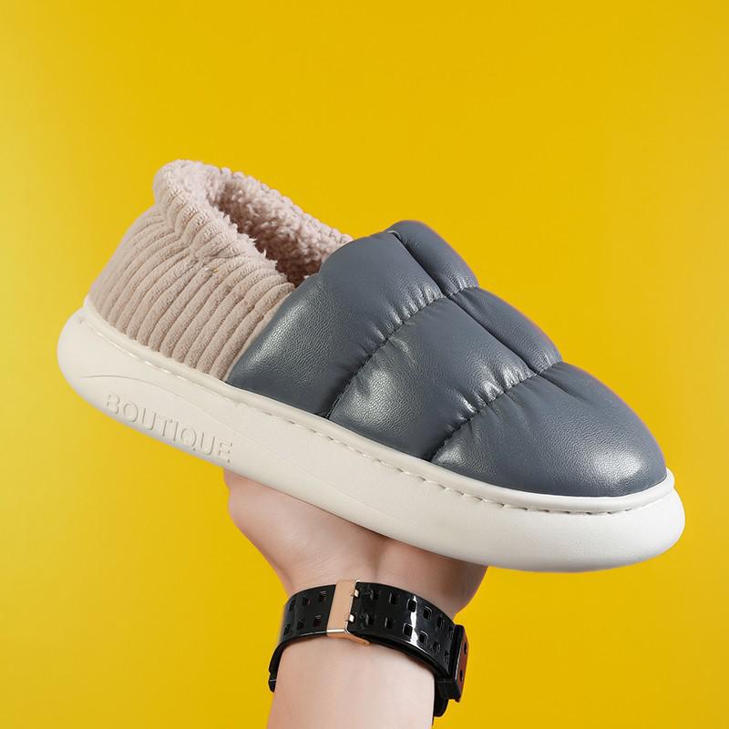 Winter Time Home Plush Slippers - Image 7