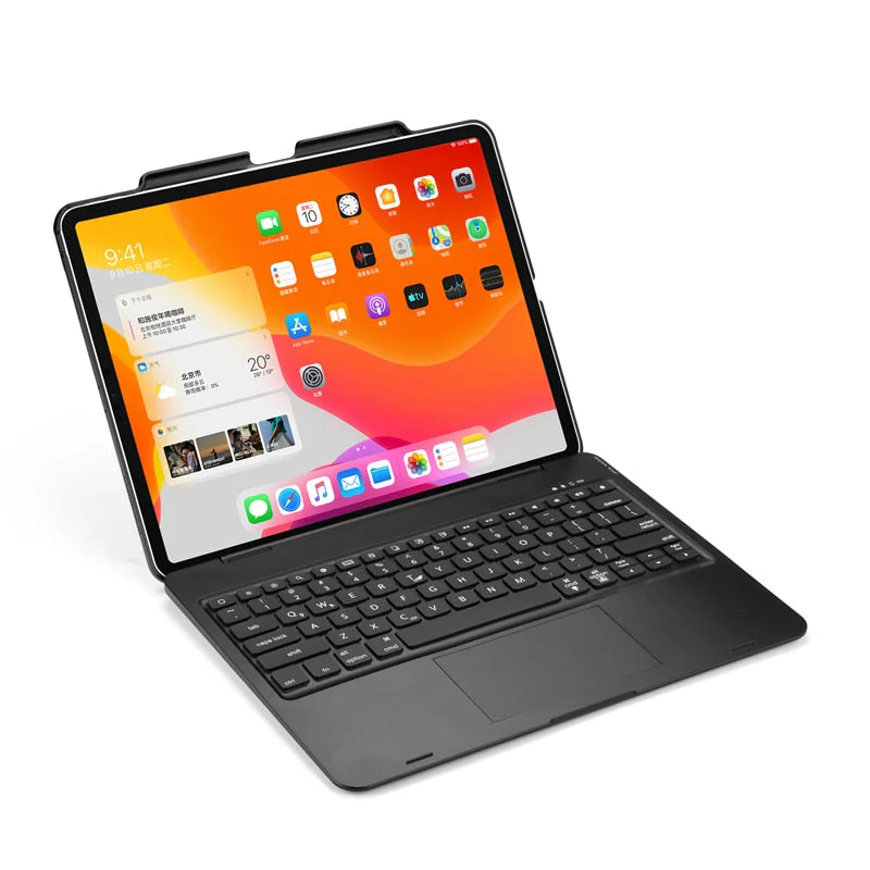 Wireless Backlit Keyboard iPad Holder Case - Image 4