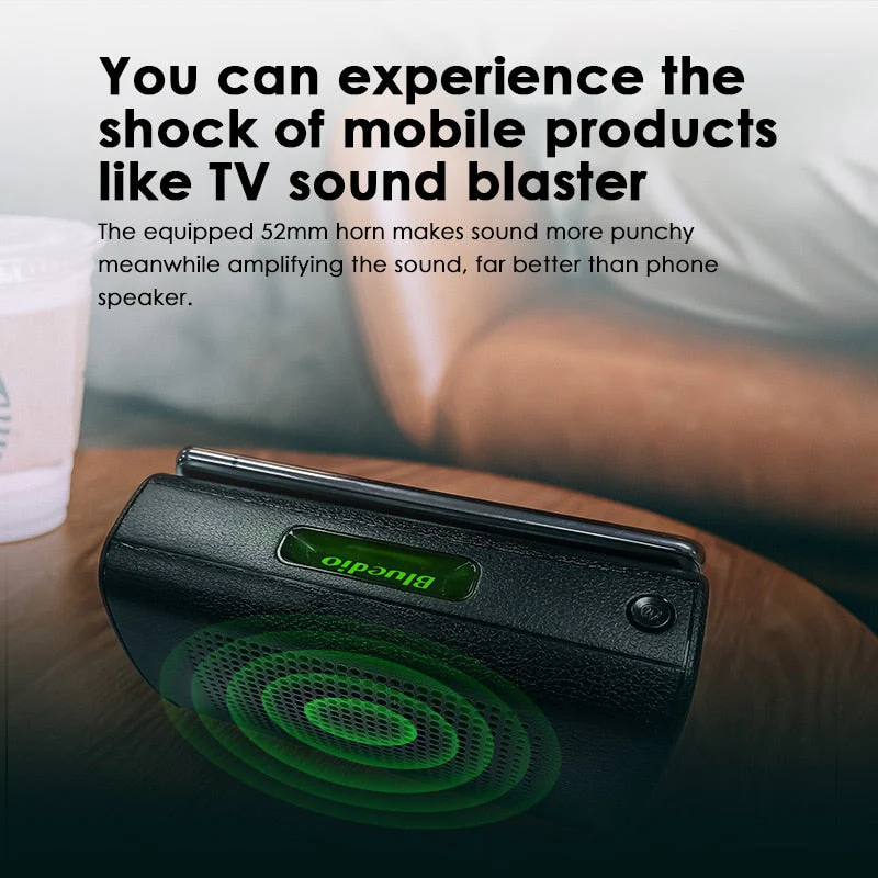 Wireless Bluetooth Speaker Phone Holder - Image 3