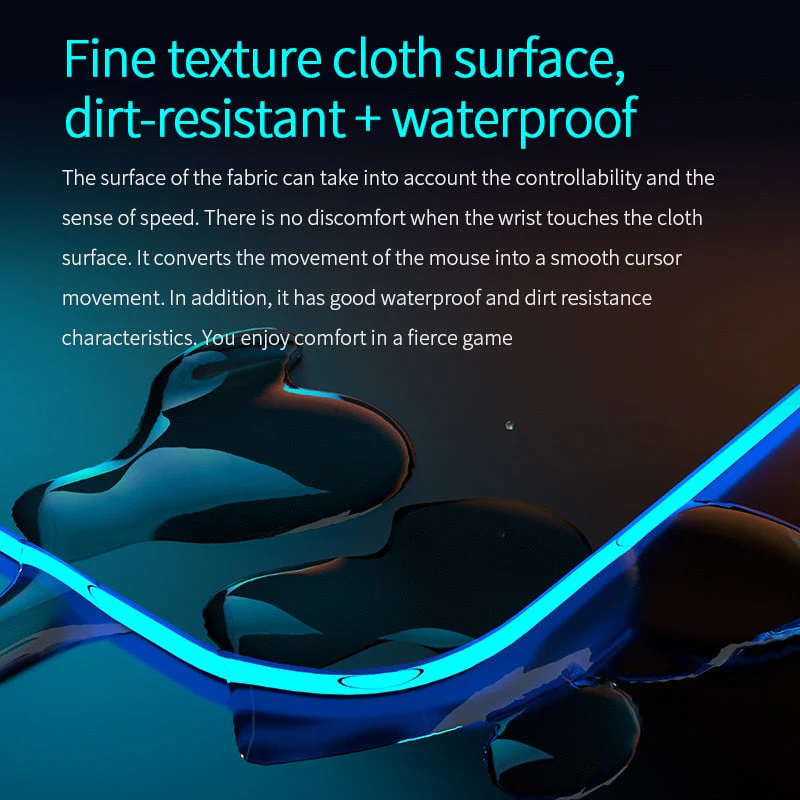 Wireless Charging RGB Luminous Mouse Mat - Image 6