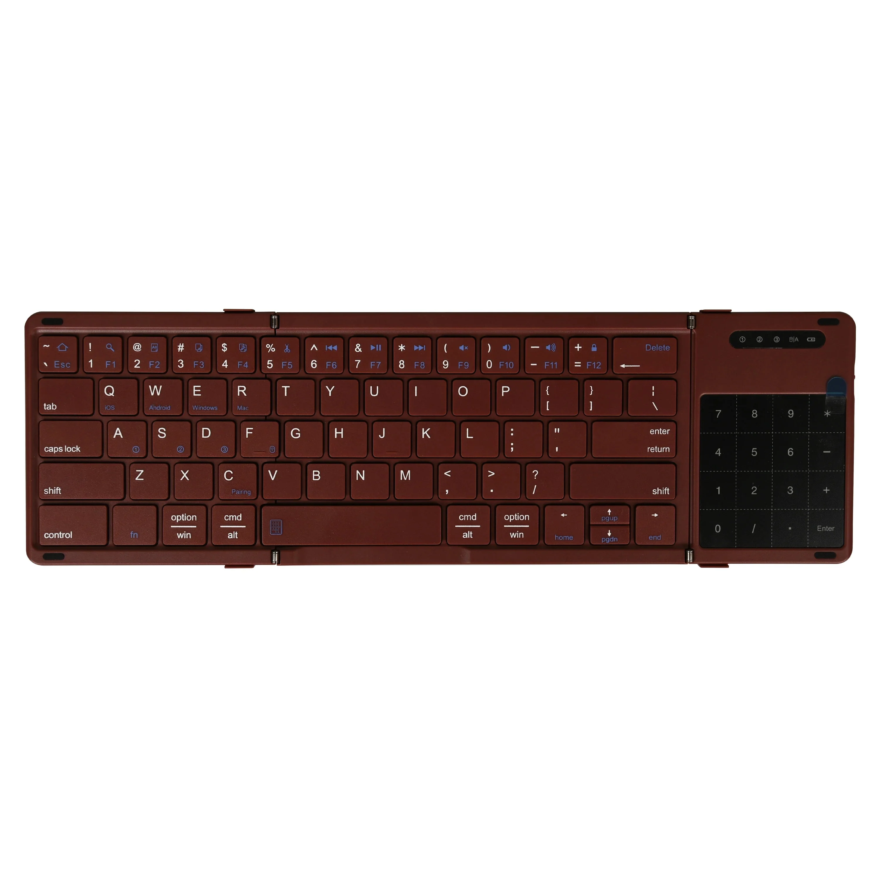 Wireless Portable Slim Smart Tri-Fold Bluetooth Keyboard - Image 9