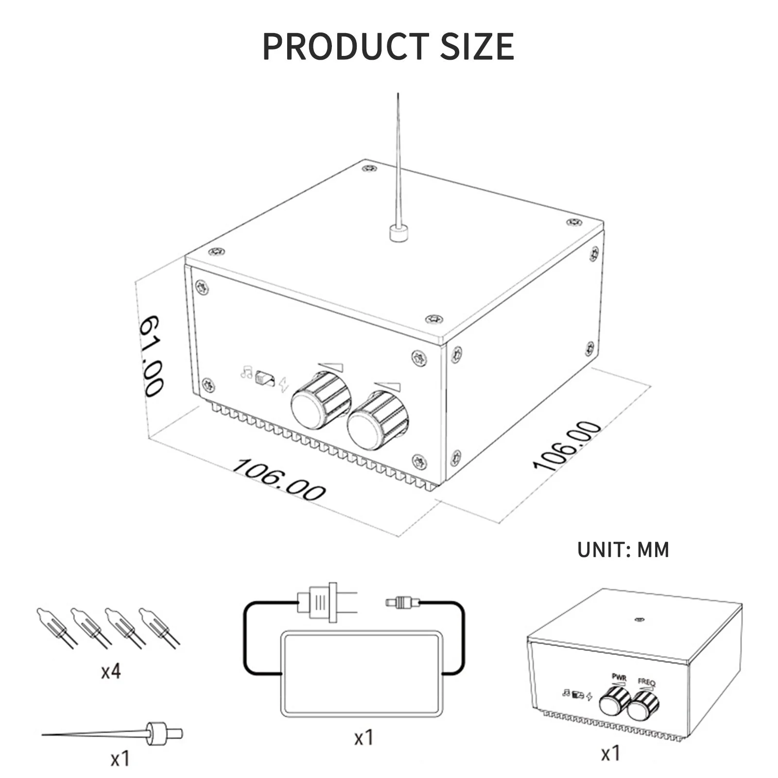 Wireless Tesla Coil High-Frequency Lighting Speaker - Image 10