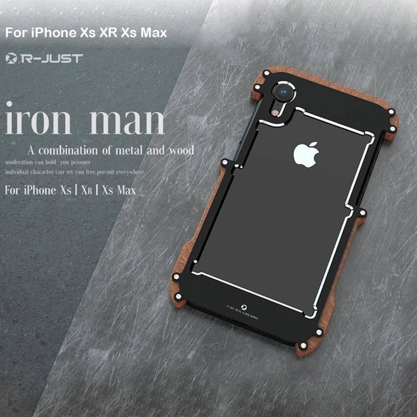 Wood Aluminum Frame Bumper iPhone Case - Image 5