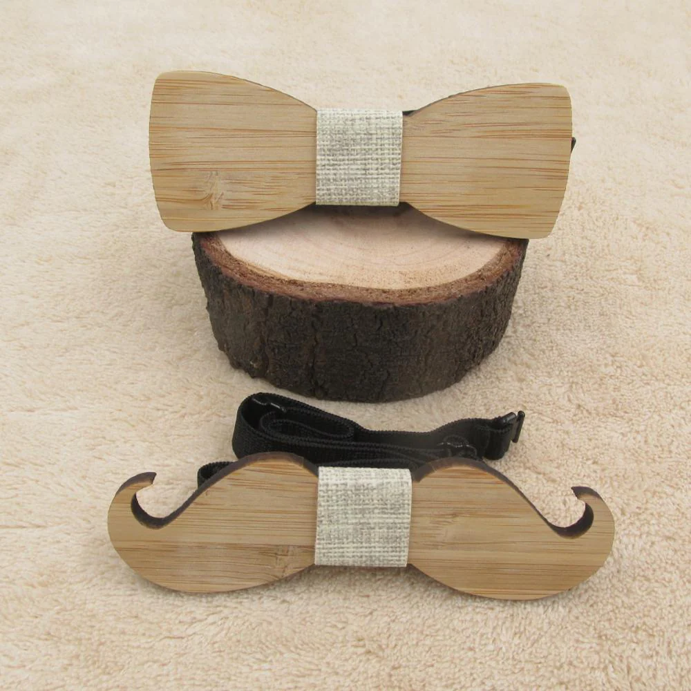 Wooden Bow Tie Made Of Anchor Glasses - Image 9