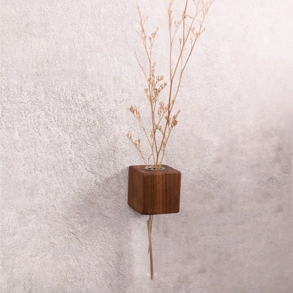 Wooden Magnetic Flower Tube Vase - Image 12
