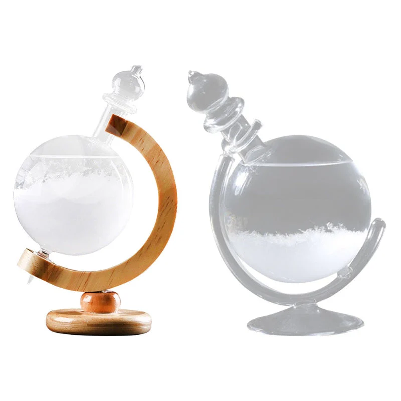Wooden Weather Forecast Crystal Glass - Image 3
