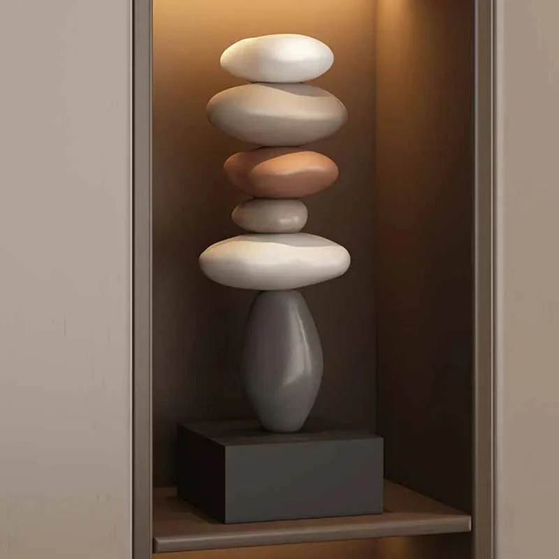 Zen Stone Stack Aesthetic Home Decor - Image 2
