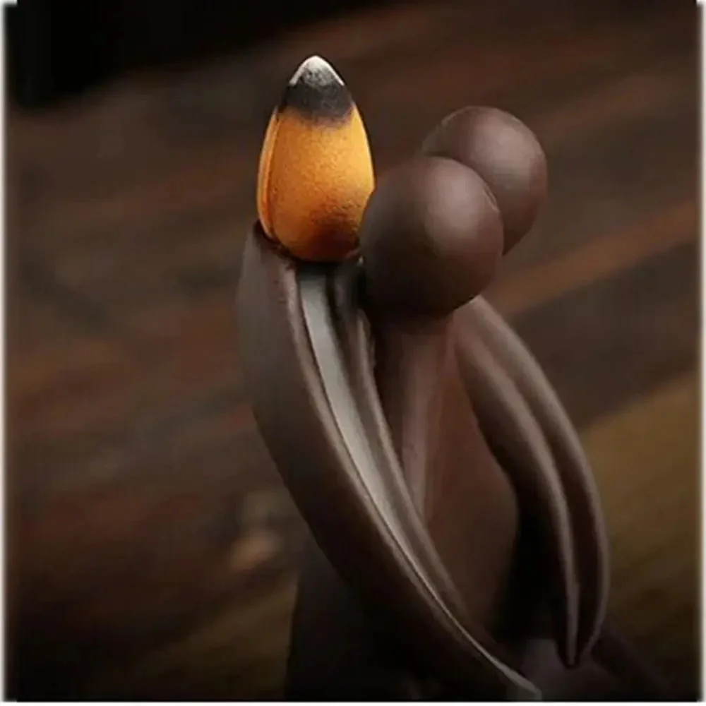 Zenfalls Ceramic Handmade Backflow Incense - Image 2